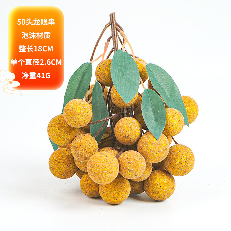 A Simulated fruits, fake fruits, apples, oranges, oranges, models, plastic decorations, ornaments, shooting props, children's teaching aids