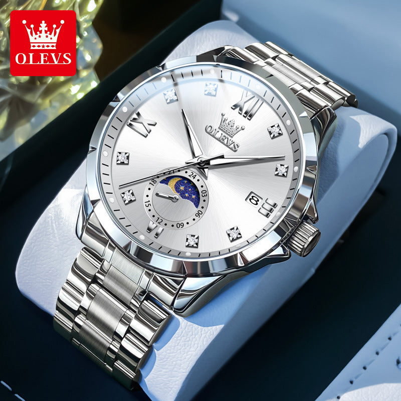 Custom watch design A Watch Diamond Calendar Quartz Watch