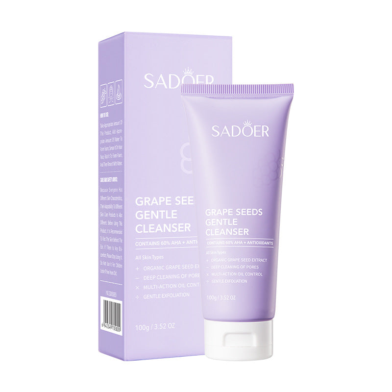 A SADOER grape seed firming skin care product set, eye mask facial cleanser cross-border foreign trade wholesale