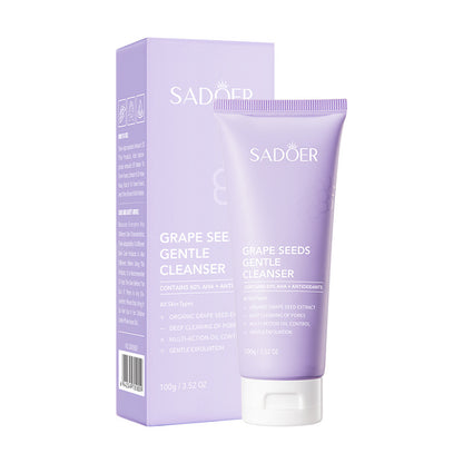 A SADOER grape seed firming skin care product set, eye mask facial cleanser cross-border foreign trade wholesale
