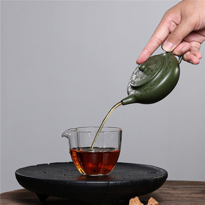 A  handmade teapot tea