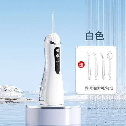 A tooth flusher portable water floss