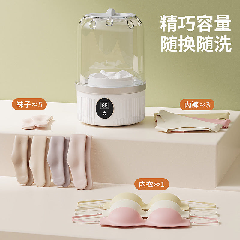 A mini washer portable
