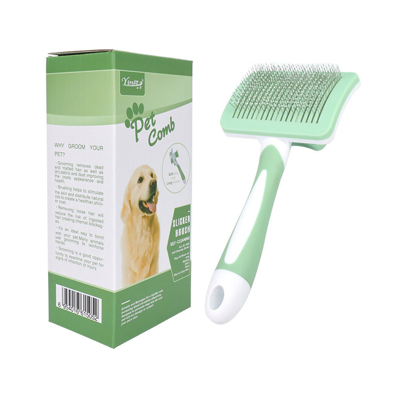 A pet comb needle hair combing tool