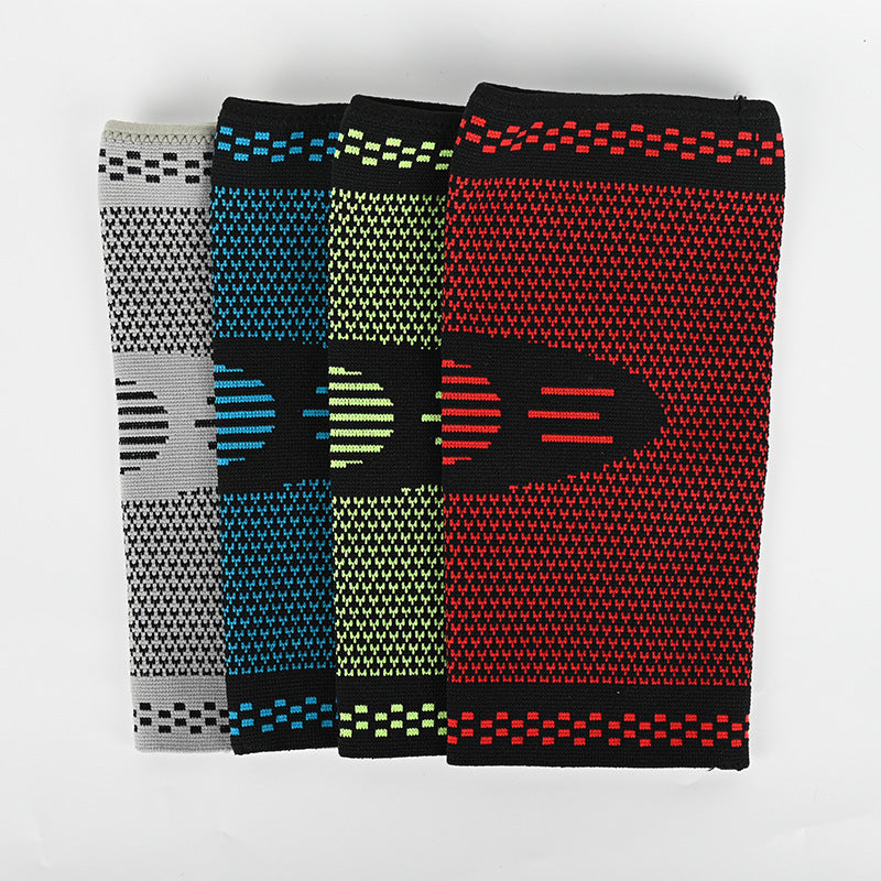 A Sports Knitting Pressurized Elbow Pads Basketball Sports Arm Pads Elbow Pads Men and Women Sweating Breathable Riding Warm Knitting Elbow Pads