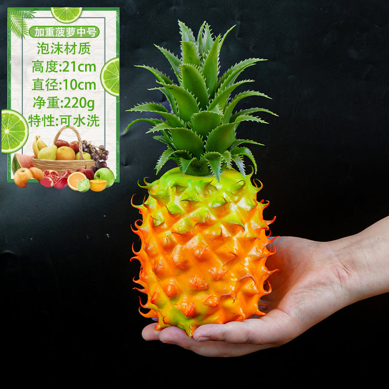 A simulation weighted fruit ornaments window display layout home decoration photography props fruit sakya fruit star fruit
