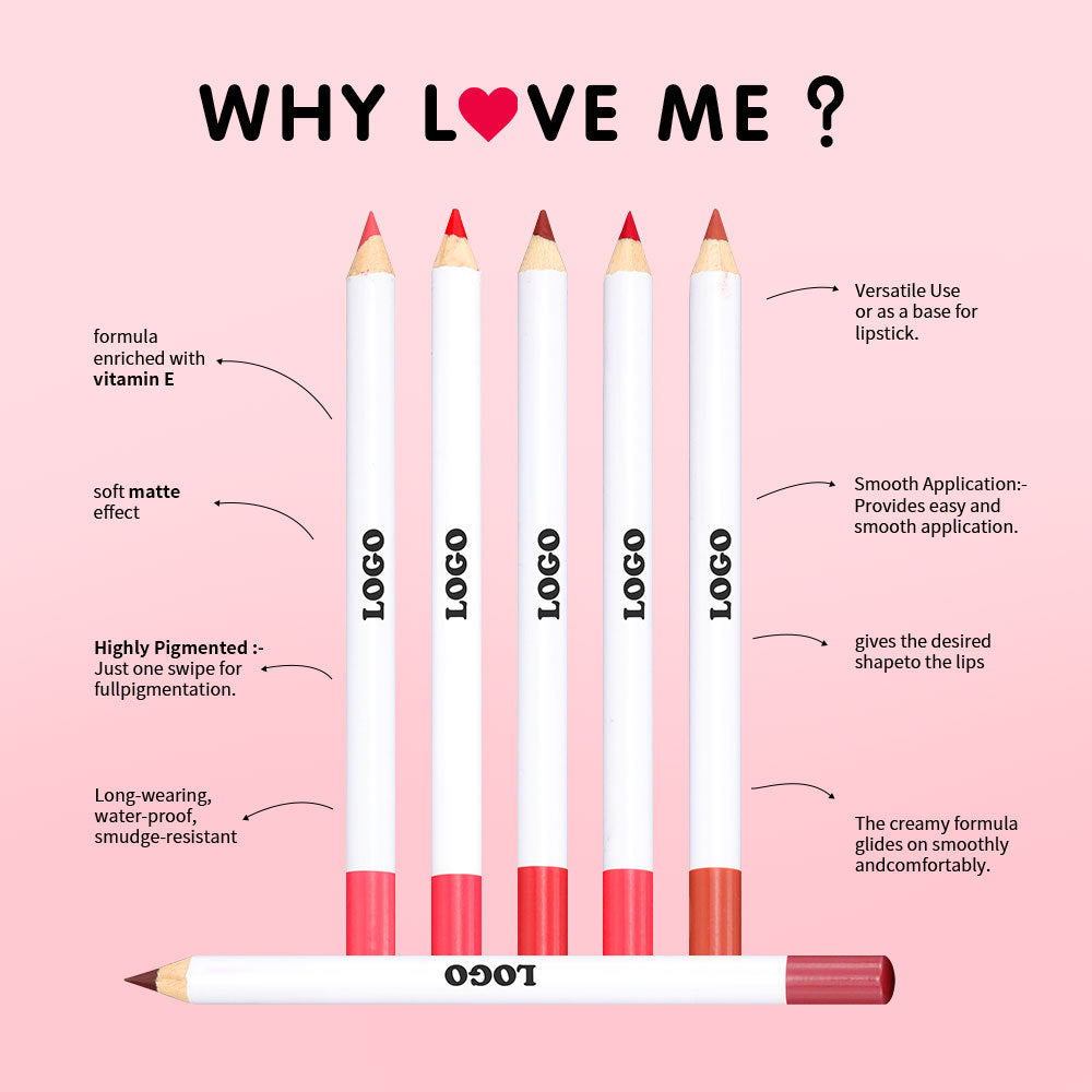 A lip liner —— Customizable logo MOQ 100 pieces