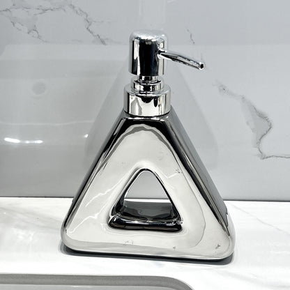 A ceramic pressing bottle