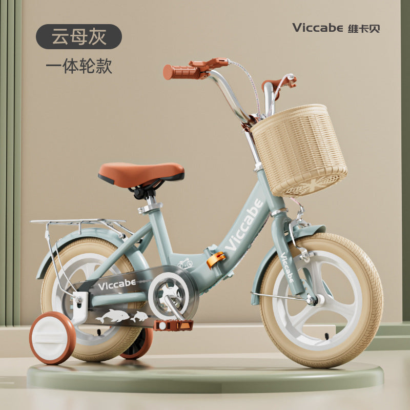 A children's bicycle