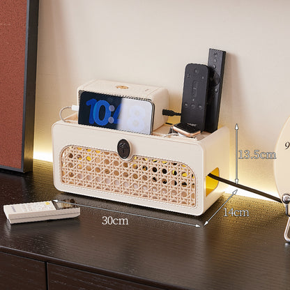 A Power cable Data cable Finishing box