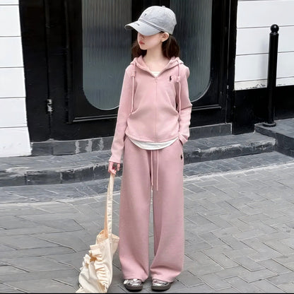 A children's set fake two-piece set
