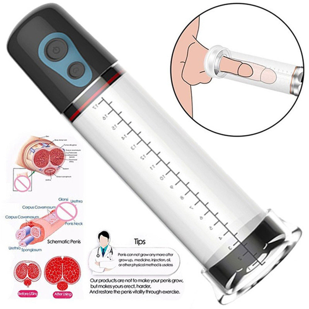 A Male Penis Trainer Airplane Cup, Battery Vacuum Penis Trainer, Enlarger Male Masturbation