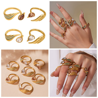 A ring jewelry