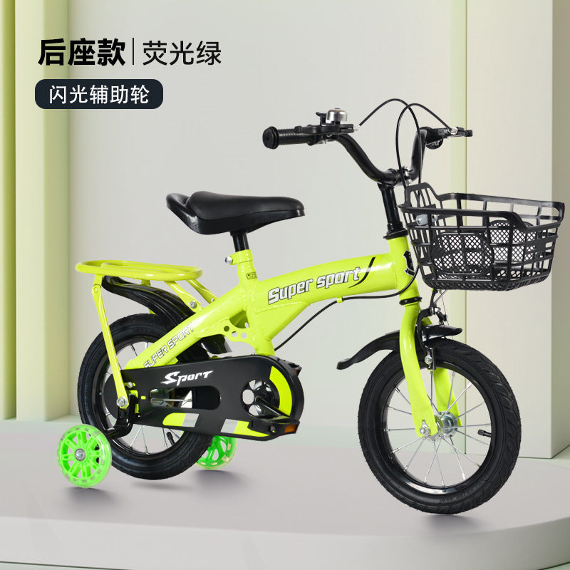 A children's bicycle