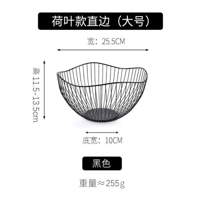 A Creative modeling Irregular storage fruit basket Dried fruit snack storage basket Complete specifications Sundries storage basket