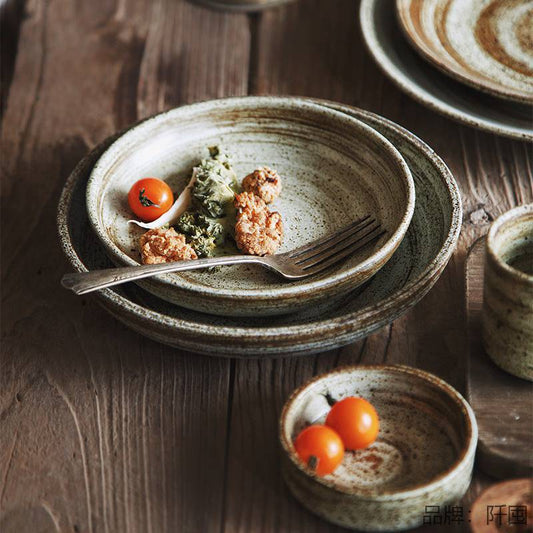 A ceramic tableware
