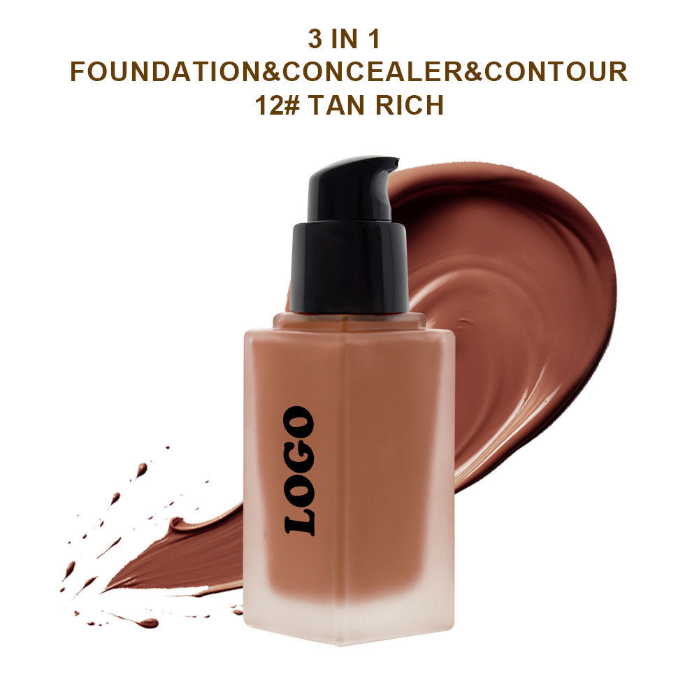 A concealer foundation —— Customizable logo MOQ 100 pieces