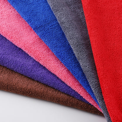 A enlarged and thickened car towel without leaving marks, water-absorbing polyester brocade microfiber towel, household cleaning floor towel