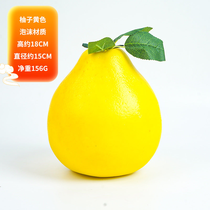 A Simulated fruits, fake fruits, apples, oranges, oranges, models, plastic decorations, ornaments, shooting props, children's teaching aids