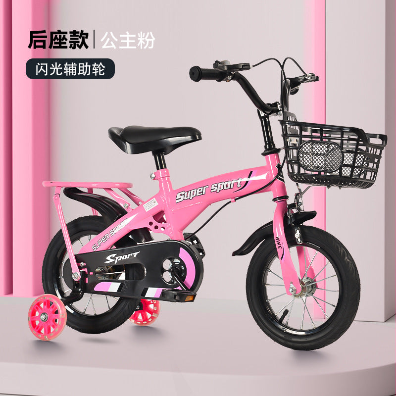 A children's bicycle