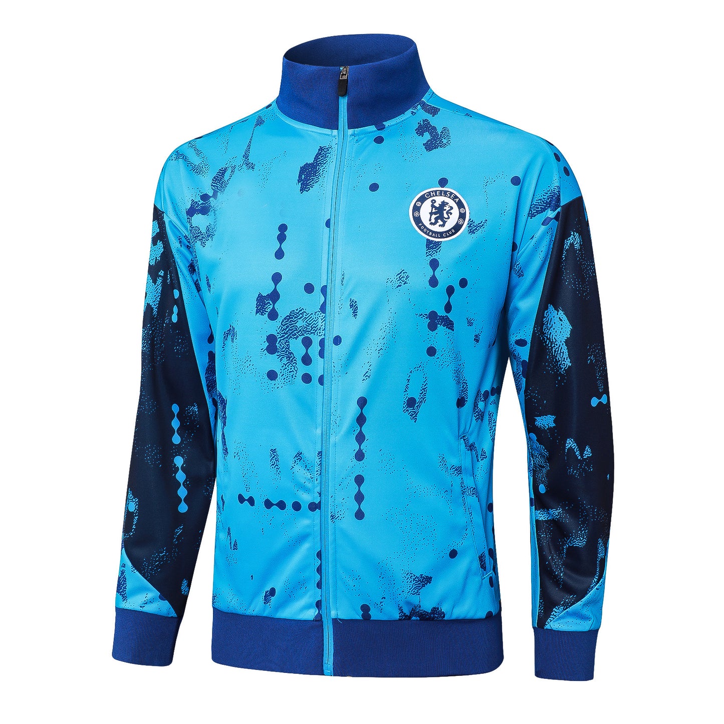 A 2526 long zipper top football quick-drying sportswear