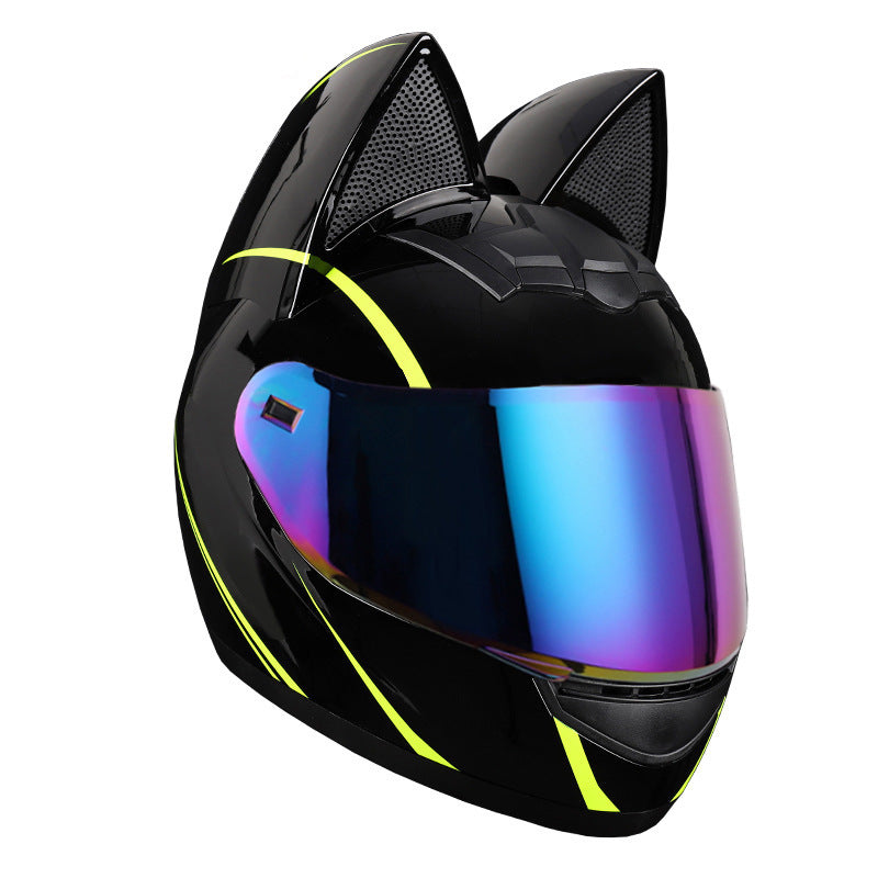 A locomotive helmet