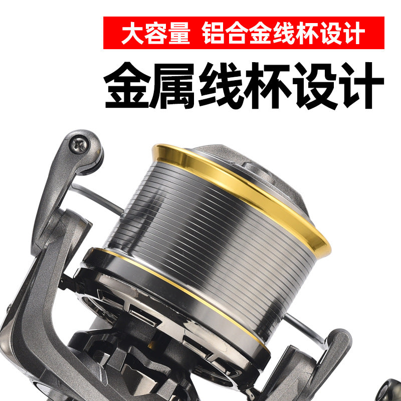 A long cast wheel no gap spinning wheel (15KG-fish )