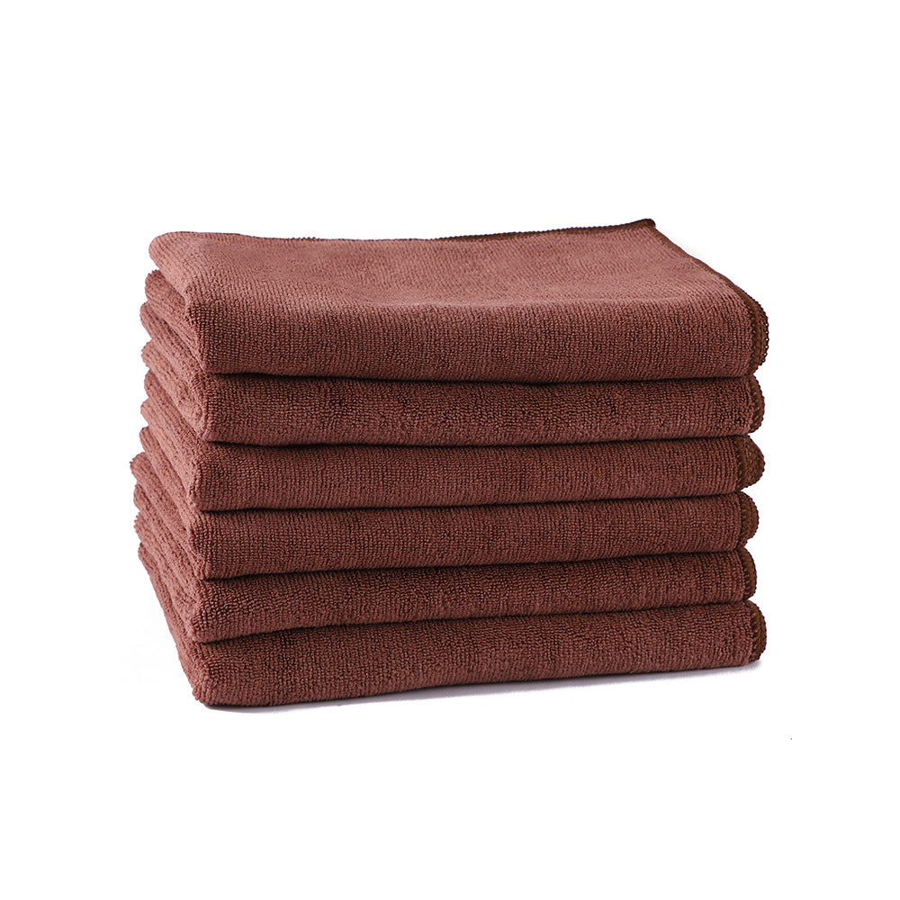 A enlarged and thickened car towel without leaving marks, water-absorbing polyester brocade microfiber towel, household cleaning floor towel