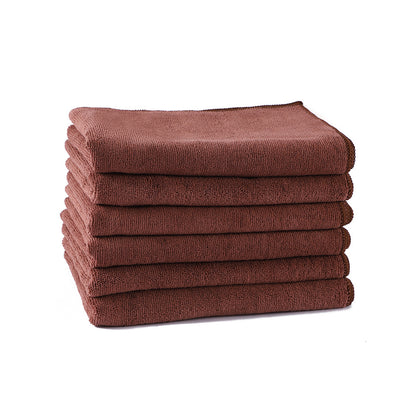 A enlarged and thickened car towel without leaving marks, water-absorbing polyester brocade microfiber towel, household cleaning floor towel