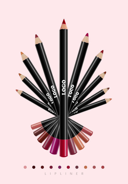 A lip liner —— Customizable logo MOQ 100 pieces