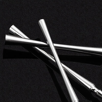 A stainless steel cutlery