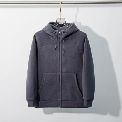 A men's fleece jacket