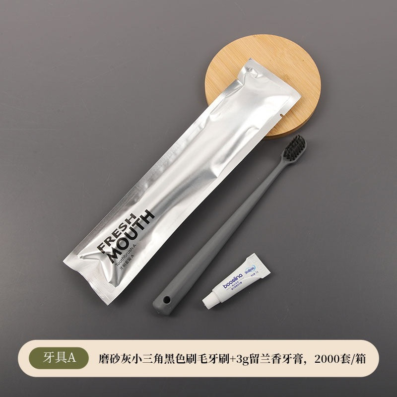 Hotel disposable toiletries set aluminum film bag