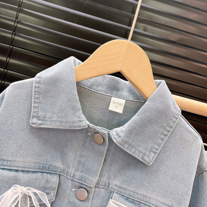 A children's denim set of two