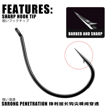 A Reverse Fishing Hook – Reinforced & Fine Hooks