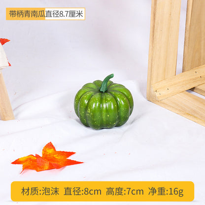 A simulated vegetable early education props studio shooting props window ornaments fake cabbage radish fake vegetables