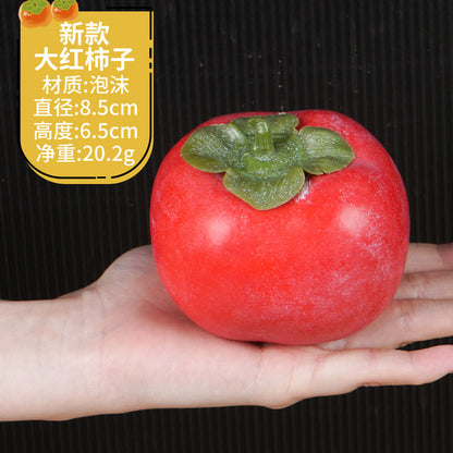 A Simulated fruits, fake fruits, apples, oranges, oranges, models, plastic decorations, ornaments, shooting props, children's teaching aids