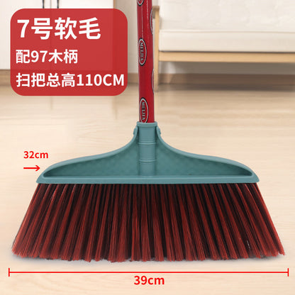 A stainless broom