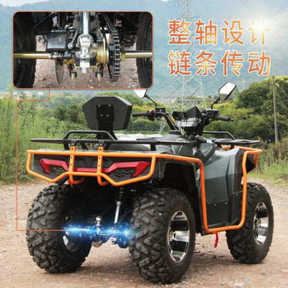 ATV Quad Motocross Petrol Adult CVT300cc Raptor F1 ATV Mountain Bike ATV (Automatic Transmission）