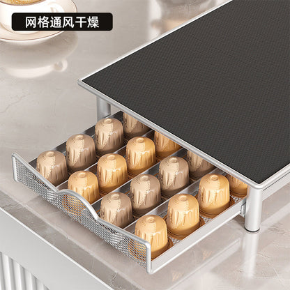 A Nespresso Capsule Box Drawer Coffee Rack Nespresso Coffee