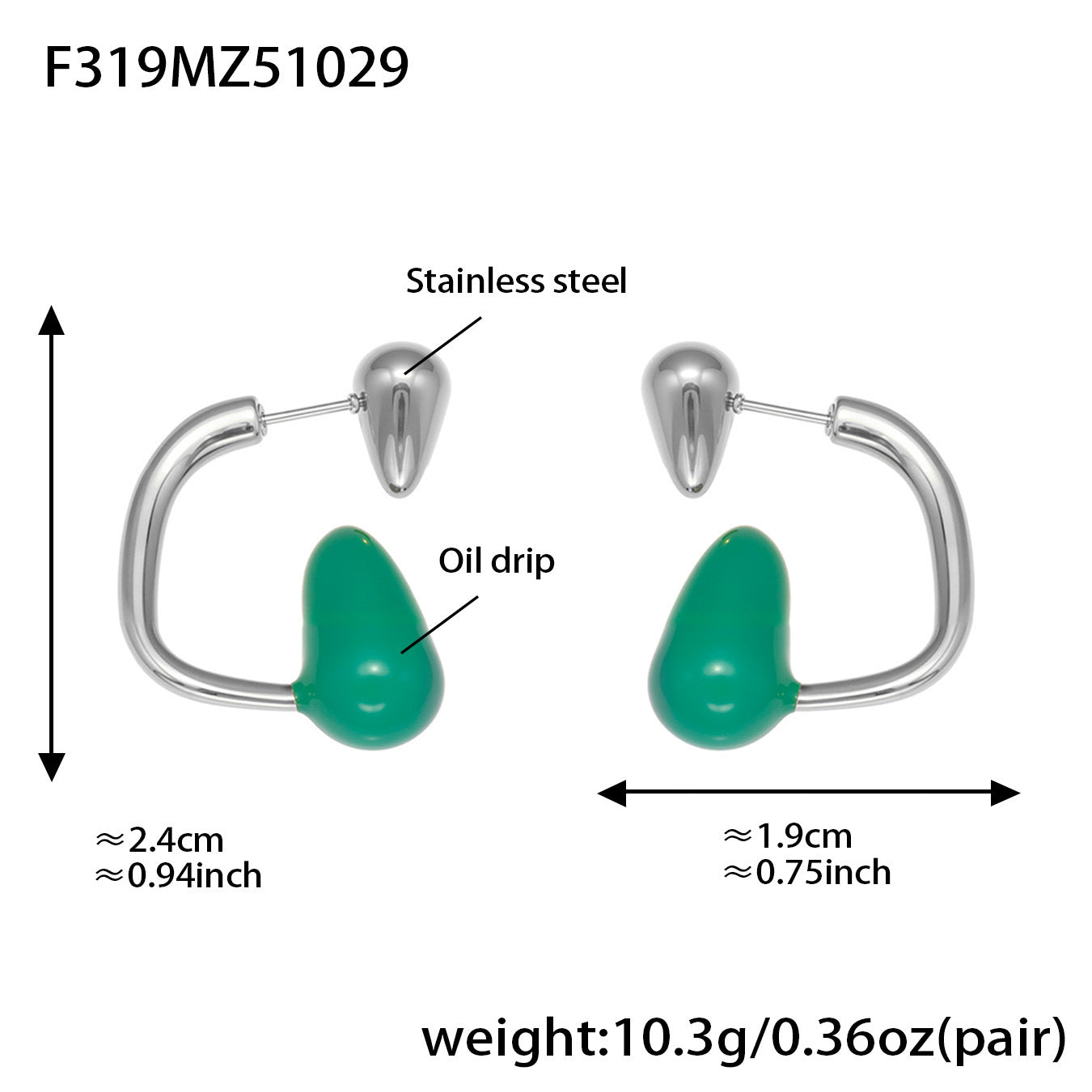 A stud earrings jewelry