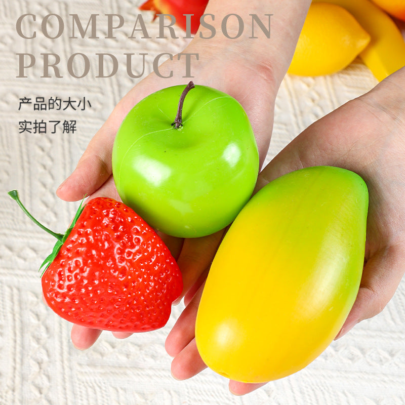 A simulated plastic vegetable spot wholesale props children's teaching aids plastic fake fruit eggplant potato carrot model