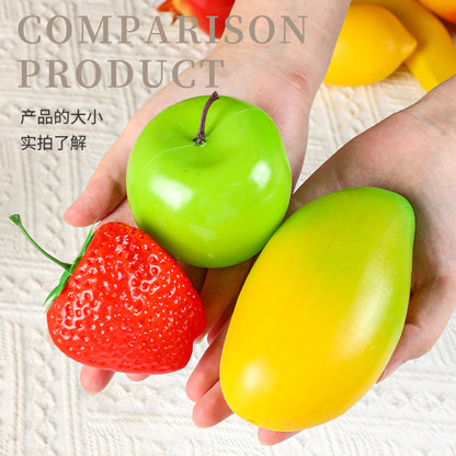 A simulated plastic vegetable spot wholesale props children's teaching aids plastic fake fruit eggplant potato carrot model