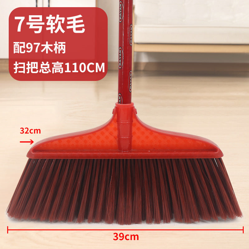 A stainless broom