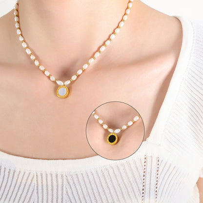 A pendant necklace jewelry