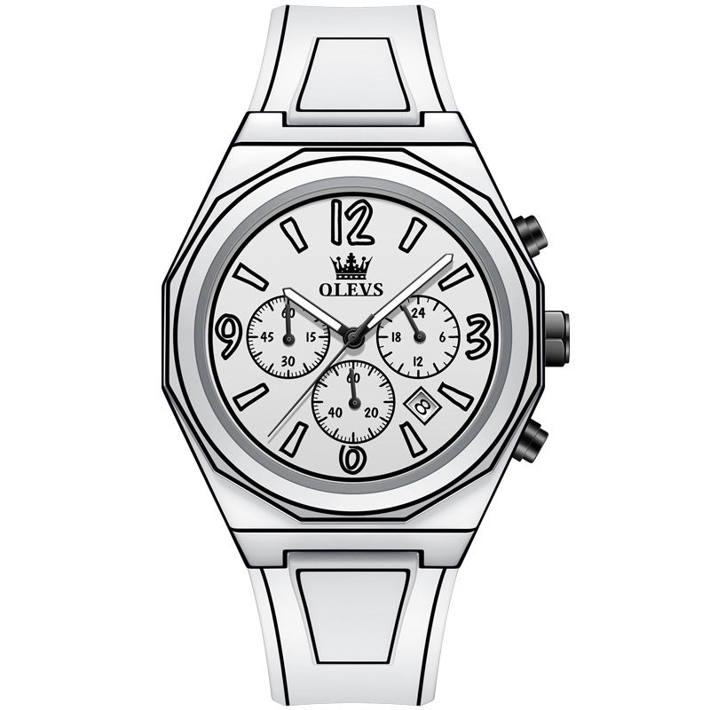 Custom watch design A silicone strap watch
