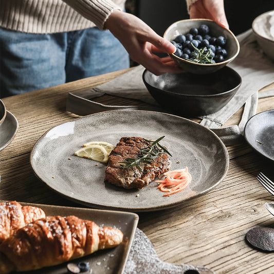 A ceramic tableware