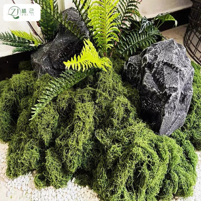 A simulated moss moss gardening plant wall DIY