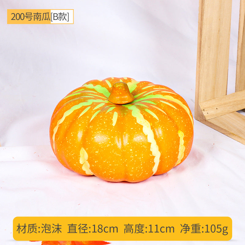 A simulated vegetable early education props studio shooting props window ornaments fake cabbage radish fake vegetables