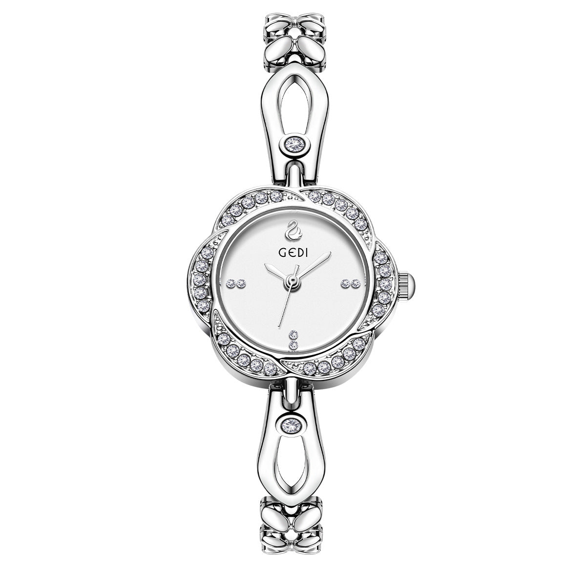 A Watch Women's Light Luxury Niche Simple Temperament Bracelet Women's Flower Dial High-end Ladies